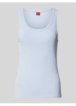 Top z wyhaftowanym logo model ‘Datamia’ ze sklepu Peek&Cloppenburg  w kategorii Bluzki damskie - zdjęcie 170895009
