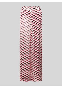 Spodnie materiałowe z wiskozy z bocznymi,wpuszczanymi kieszeniami ze sklepu Peek&Cloppenburg  w kategorii Spodnie damskie - zdjęcie 170895015