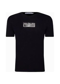 CALVIN KLEIN JEANS T-shirt JERSEY WAVE PRINT ze sklepu Gomez Fashion Store w kategorii T-shirty chłopięce - zdjęcie 170895207