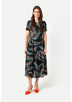 Wiskozowa sukienka z falbaniastym dołem ze sklepu Molton w kategorii Sukienki - zdjęcie 170896605