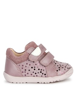 Sneakersy Geox B Macchia Girl B164PA 00744 C8006 Dk Pink ze sklepu eobuwie.pl w kategorii Buciki niemowlęce - zdjęcie 170897475
