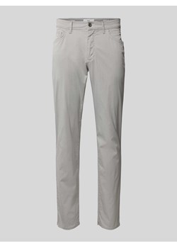 Chinosy o kroju slim fit z wpuszczanymi kieszeniami w stylu francuskim model ‘CADIZ’ ze sklepu Peek&Cloppenburg  w kategorii Spodnie męskie - zdjęcie 170897776