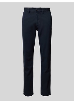 Chinosy o kroju tapered fit z kieszeniami z tyłu ze sklepu Peek&Cloppenburg  w kategorii Spodnie męskie - zdjęcie 170897778