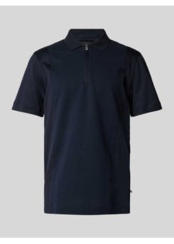 Koszulka polo o kroju slim fit z zamkiem błyskawicznym ze sklepu Peek&Cloppenburg  w kategorii T-shirty męskie - zdjęcie 170897786