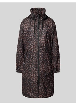 Płaszcz ze wzorem na całej powierzchni model ‘MARTHE’ ze sklepu Peek&Cloppenburg  w kategorii Płaszcze damskie - zdjęcie 170897989