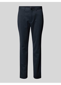 Spodnie do garnituru o kroju regular fit z zapięciem na guzik model ‘liam’ ze sklepu Peek&Cloppenburg  w kategorii Spodnie męskie - zdjęcie 170897998