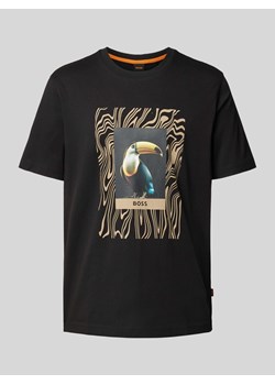 T-shirt z nadrukiem z logo i motywem model ‘Te_Tucan’ ze sklepu Peek&Cloppenburg  w kategorii T-shirty męskie - zdjęcie 170898018