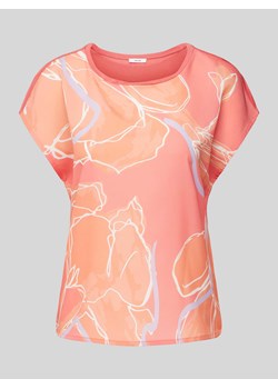 T-shirt z wiskozy ze wzorem na całej powierzchni model ‘Stini’ ze sklepu Peek&Cloppenburg  w kategorii Bluzki damskie - zdjęcie 170898056