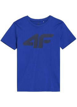 Koszulka chłopięca 4FJWSS24TTSHM1115 4F ze sklepu SPORT-SHOP.pl w kategorii T-shirty chłopięce - zdjęcie 170900266