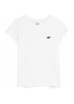 Koszulka dziewczęca 4FJWSS24TTSHF1110 4F ze sklepu SPORT-SHOP.pl w kategorii Bluzki dziewczęce - zdjęcie 170900345