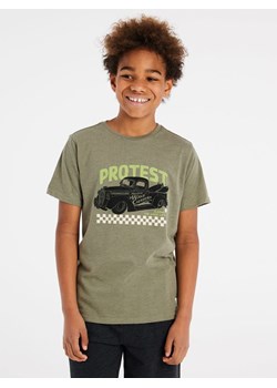 Protest Koszulka &quot;Chiel&quot; w kolorze khaki ze sklepu Limango Polska w kategorii T-shirty chłopięce - zdjęcie 170901969
