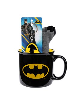 Zestaw skarpetki męskie Batman w kubku z brelokiem ze sklepu Sklep SOXO w kategorii Kubki - zdjęcie 170902639