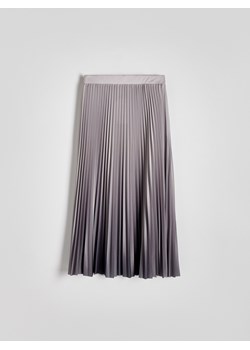 Reserved - Plisowana spódnica midi - jasnozielony ze sklepu Reserved w kategorii Spódnice - zdjęcie 170903606