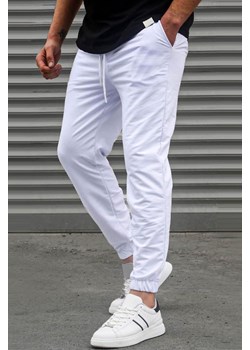 Spodnie FELERZO WHITE ze sklepu Ivet Shop w kategorii Spodnie męskie - zdjęcie 170905497