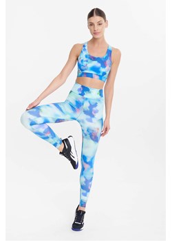 Sportowe legginsy damskie z kolorowym wzorem ze sklepu 5.10.15 w kategorii Spodnie damskie - zdjęcie 170910965