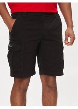 Tommy Jeans Szorty materiałowe Ethan DM0DM18809 Czarny Regular Fit ze sklepu MODIVO w kategorii Spodenki męskie - zdjęcie 170911185