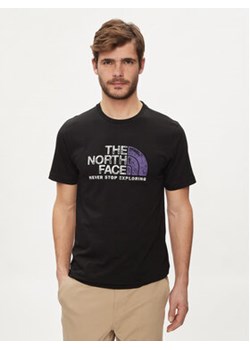 The North Face T-Shirt Rust 2 NF0A87NW Czarny Regular Fit ze sklepu MODIVO w kategorii T-shirty męskie - zdjęcie 170911247