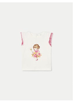 Mayoral T-Shirt 1005 Biały Regular Fit ze sklepu MODIVO w kategorii Bluzki dziewczęce - zdjęcie 170911276
