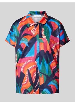 Bluzka we wzory na całej powierzchni ze sklepu Peek&Cloppenburg  w kategorii Koszule damskie - zdjęcie 170913346
