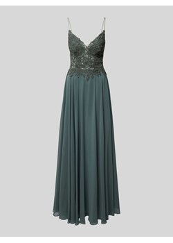 Sukienka wieczorowa z koronkowym obszyciem ze sklepu Peek&Cloppenburg  w kategorii Sukienki - zdjęcie 170913357