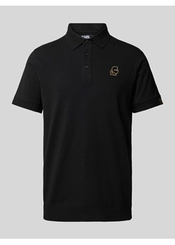 Koszulka polo z nadrukiem z logo ze sklepu Peek&Cloppenburg  w kategorii T-shirty męskie - zdjęcie 170913439