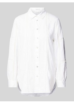 Bluzka z koronką szydełkową ze sklepu Peek&Cloppenburg  w kategorii Koszule damskie - zdjęcie 170913527