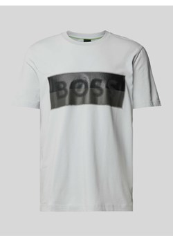 T-shirt z nadrukiem z logo ze sklepu Peek&Cloppenburg  w kategorii T-shirty męskie - zdjęcie 170913538