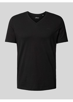 T-shirt z nadrukiem z logo ze sklepu Peek&Cloppenburg  w kategorii T-shirty męskie - zdjęcie 170913835