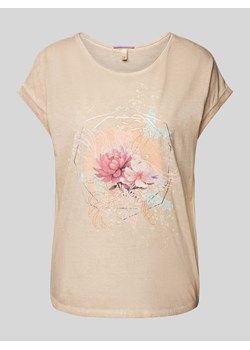 T-shirt z nadrukiem z motywem model ‘Mandala’ ze sklepu Peek&Cloppenburg  w kategorii Bluzki damskie - zdjęcie 170913838