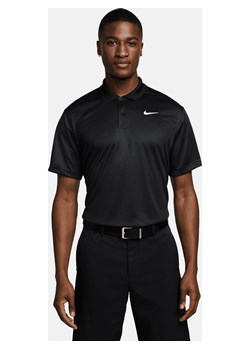 Męska koszulka polo do golfa Dri-FIT Nike Victory+ - Czerń ze sklepu Nike poland w kategorii T-shirty męskie - zdjęcie 170913916