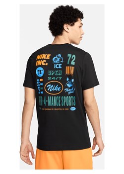 Męski T-shirt do fitnessu Nike Dri-FIT - Czerń ze sklepu Nike poland w kategorii T-shirty męskie - zdjęcie 170913979