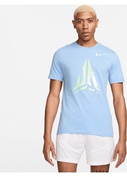 Męski T-shirt do koszykówki Dri-FIT Ja - Niebieski ze sklepu Nike poland w kategorii T-shirty męskie - zdjęcie 170914135