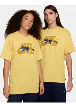 T-shirt do skateboardingu Nike SB - Żółty ze sklepu Nike poland w kategorii T-shirty męskie - zdjęcie 170914177