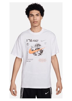 Męski T-shirt do koszykówki Max90 Nike - Biel ze sklepu Nike poland w kategorii T-shirty męskie - zdjęcie 170914178