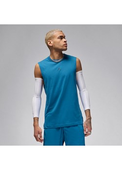 Męska koszulka bez rękawów Dri-FIT Jordan Sport - Niebieski ze sklepu Nike poland w kategorii T-shirty męskie - zdjęcie 170914206