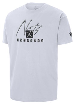 T-shirt męski Jordan NBA Max90 Brooklyn Nets Courtside Statement Edition - Biel ze sklepu Nike poland w kategorii T-shirty męskie - zdjęcie 170914295