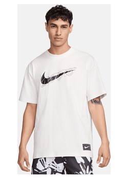 Męski T-shirt do koszykówki Max90 Nike - Biel ze sklepu Nike poland w kategorii T-shirty męskie - zdjęcie 170914315