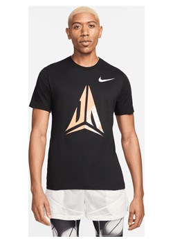 Męski T-shirt do koszykówki Dri-FIT Ja - Czerń ze sklepu Nike poland w kategorii T-shirty męskie - zdjęcie 170914436