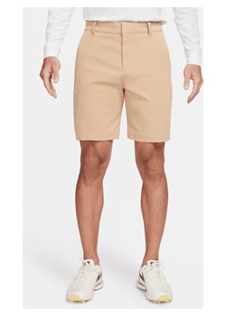 Męskie krótkie chinosy do golfa 20 cm Nike Tour - Brązowy ze sklepu Nike poland w kategorii Spodnie męskie - zdjęcie 170914496