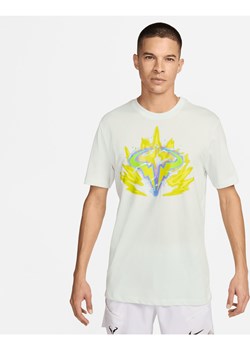 Męski T-shirt do tenisa NikeCourt Dri-FIT Rafa - Zieleń ze sklepu Nike poland w kategorii T-shirty męskie - zdjęcie 170914497
