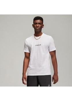 T-shirt męski Jordan Air - Biel ze sklepu Nike poland w kategorii T-shirty męskie - zdjęcie 170914615