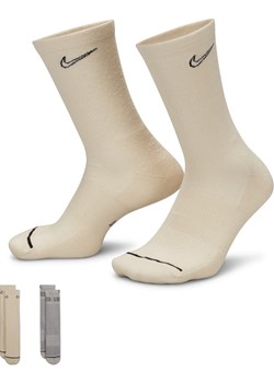 Klasyczne skarpety Nike Everyday Plus Cushioned (2 pary) - Wielokolorowe ze sklepu Nike poland w kategorii Skarpetki męskie - zdjęcie 170914629