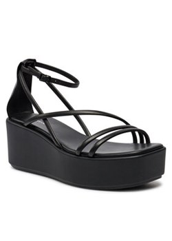 Calvin Klein Sandały Wedge Sandal 30 Lth HW0HW01949 Czarny ze sklepu MODIVO w kategorii Sandały damskie - zdjęcie 170918155