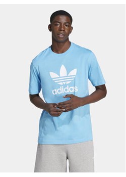 adidas T-Shirt adicolor Trefoil IR7980 Niebieski Regular Fit ze sklepu MODIVO w kategorii T-shirty męskie - zdjęcie 170918216