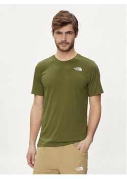 The North Face T-Shirt Foundation Mountain Lines NF0A8830 Zielony Regular Fit ze sklepu MODIVO w kategorii T-shirty męskie - zdjęcie 170918378