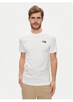 The North Face T-Shirt Redbox NF0A87NP Biały Regular Fit ze sklepu MODIVO w kategorii T-shirty męskie - zdjęcie 170918436