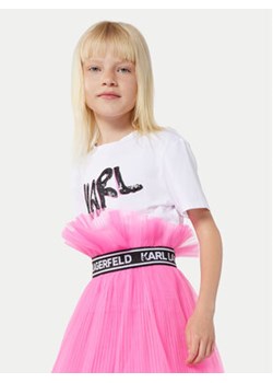 Karl Lagerfeld Kids Spódnica Z30093 S Różowy Regular Fit ze sklepu MODIVO w kategorii Spódnice dziewczęce - zdjęcie 170918548