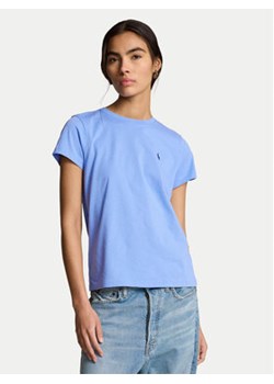 Polo Ralph Lauren T-Shirt 211898698022 Niebieski Regular Fit ze sklepu MODIVO w kategorii Bluzki damskie - zdjęcie 170918559