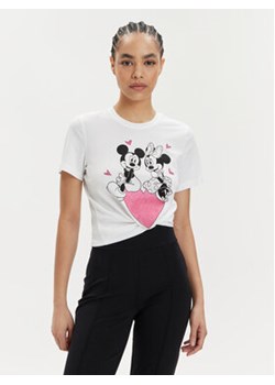 ONLY T-Shirt Mickey 15317991 Biały Regular Fit ze sklepu MODIVO w kategorii Bluzki damskie - zdjęcie 170918586