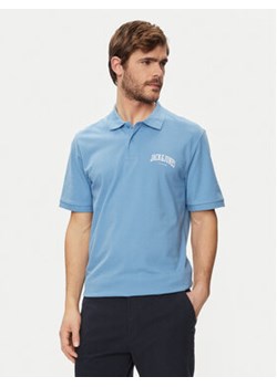 Jack&Jones Polo Josh 12247387 Niebieski Standard Fit ze sklepu MODIVO w kategorii T-shirty męskie - zdjęcie 170918747